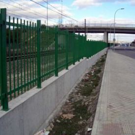 Cerramiento Tipo M trayecto Vicálvaro-Coslada.(Comunidad de Madrid).
